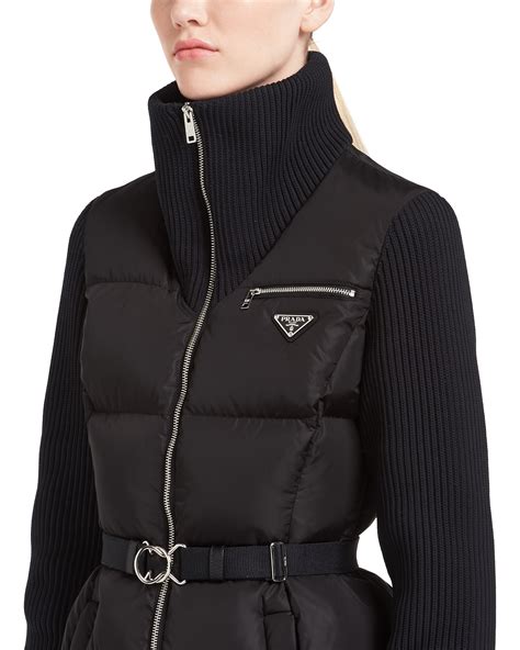 prada puffer coat women|prada puffer coat women's.